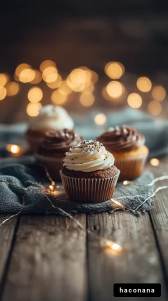 美味しいカップケーキの写真