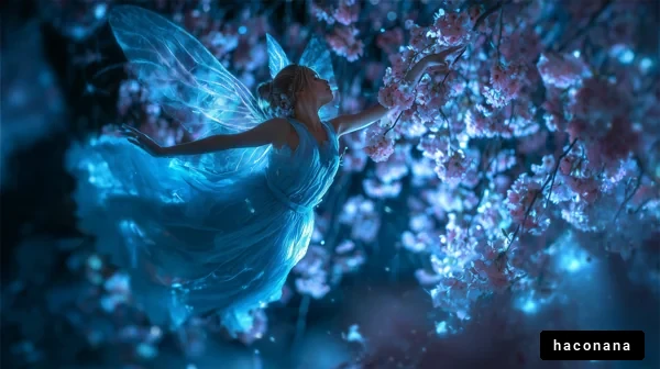 幻想的な妖精の世界