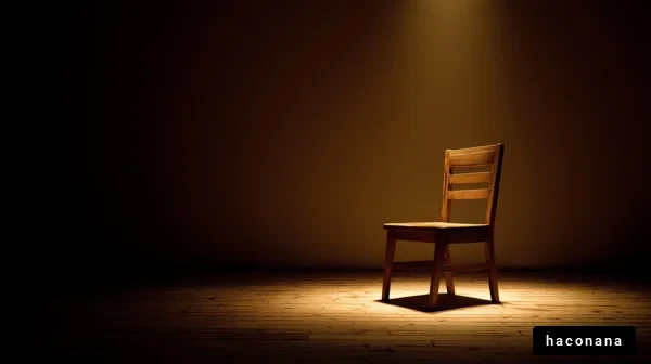 シンプルな椅子の撮影