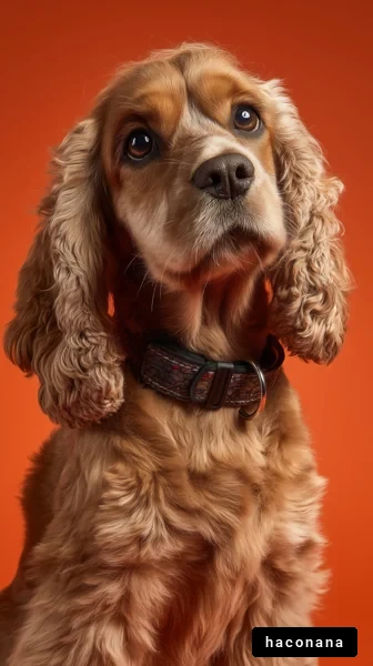 魅力的な犬のポートレート