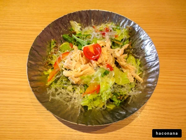 彩り豊かなサラダ