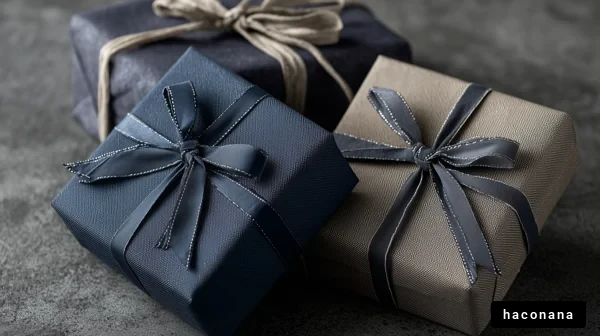 色とりどりのギフトボックス