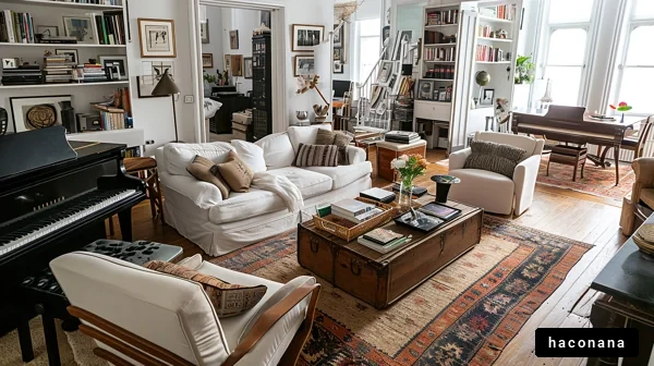 居心地の良いリビングルーム