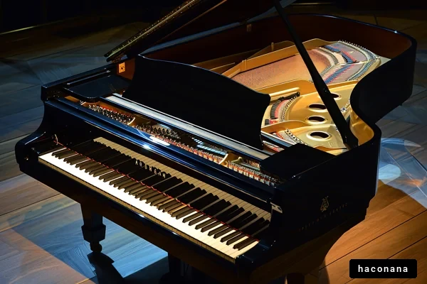 美しいグランドピアノ