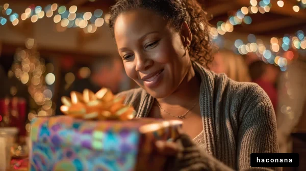 プレゼントを開ける喜び