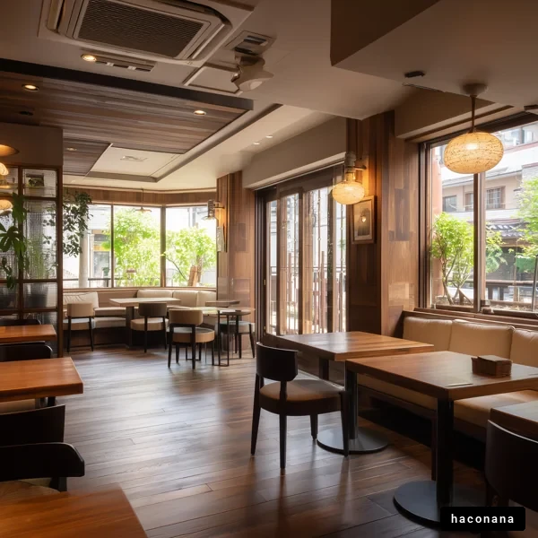 居心地の良いカフェの雰囲気