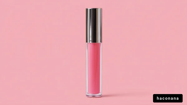 ピンクのリップカラー