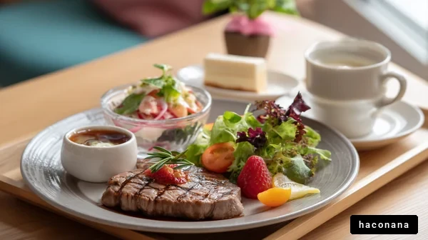 美味しいランチプレート