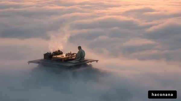雲の上での静けさ
