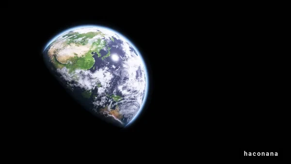 宇宙から見た地球