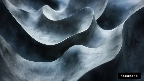 流れるような抽象的なテクスチャ