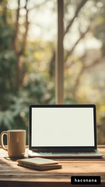 窓辺の仕事環境