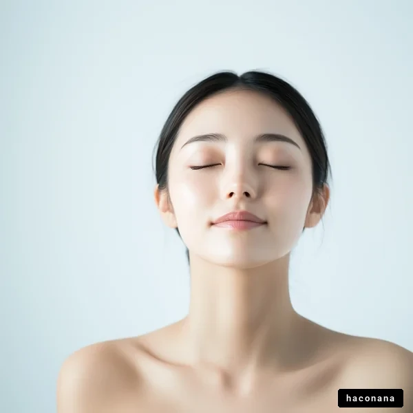 穏やかな表情の女性