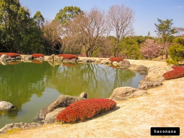 静かな池と美しい景色