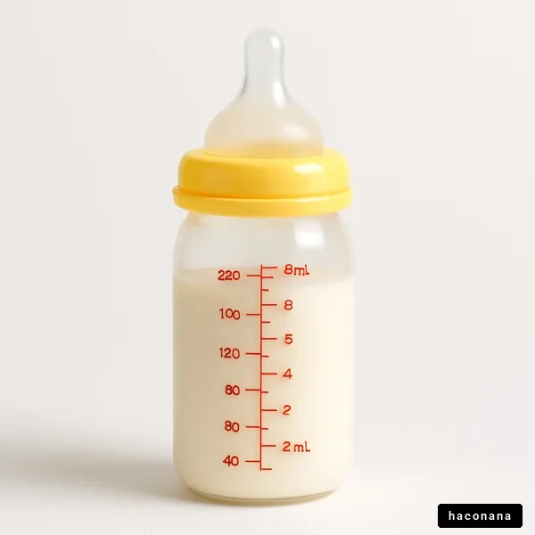 赤ちゃん用哺乳瓶の画像
