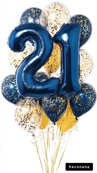 バルーンの21歳祝い