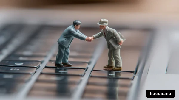 ビジネスシーンの握手