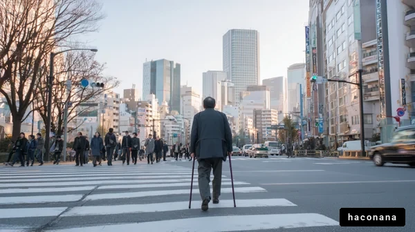 都市での人々の移動