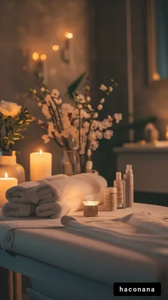 リラックスできるスパの雰囲気