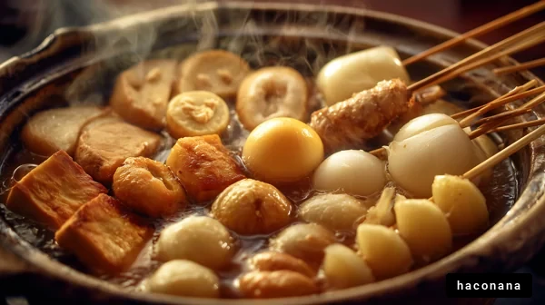 温かいおでんの鍋