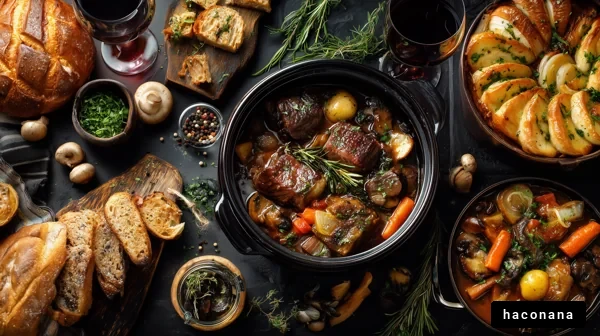 豊かな食卓の風景