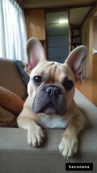 居心地の良い犬の横顔