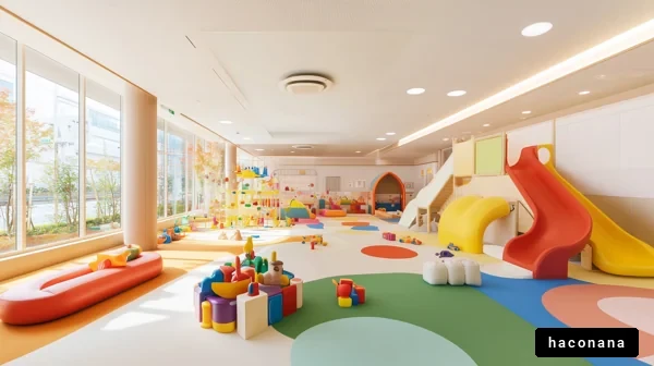カラフルなおもちゃの部屋