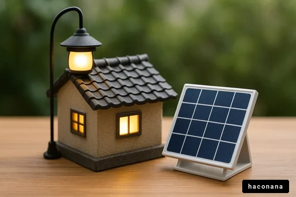 家庭用ソーラー発電のモデル