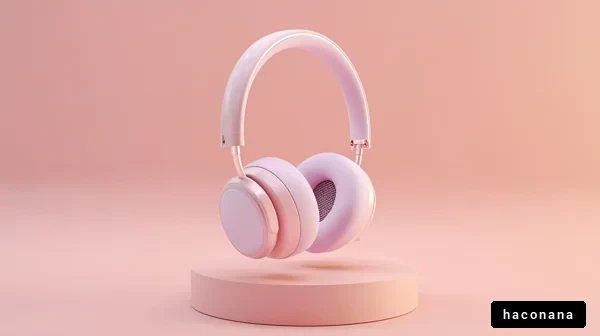 スタイリッシュなヘッドフォン