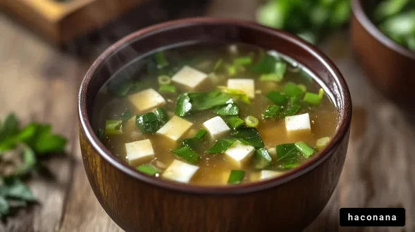 具沢山のヘルシースープ