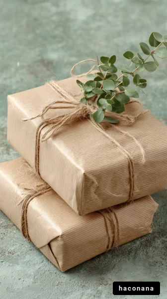 おしゃれなギフトラッピング