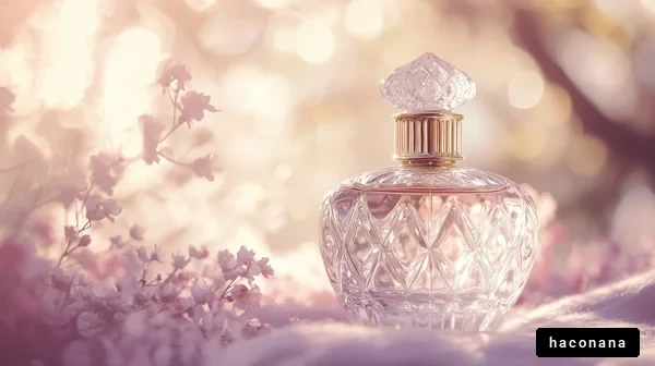 美しい香水の瓶