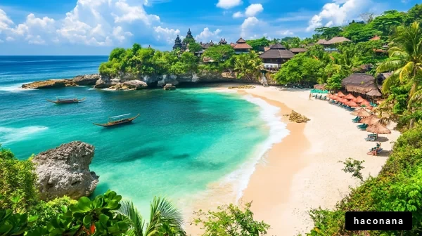 美しいビーチと青い海