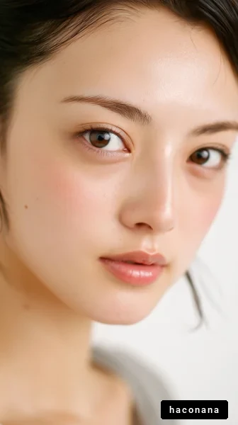 モダンな女性のポートレート