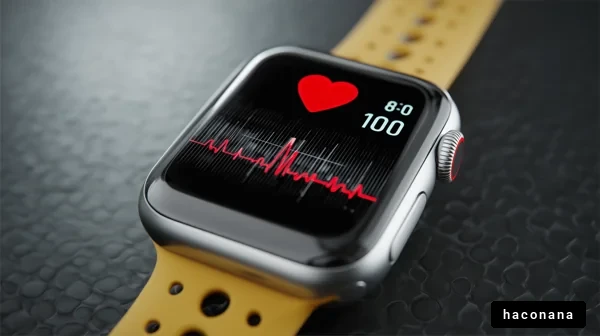 心拍数データのスマートウォッチ