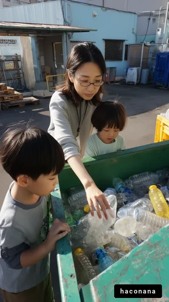 子どもとリサイクル教育