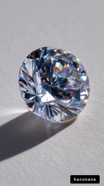 美しいダイヤモンドの輝き