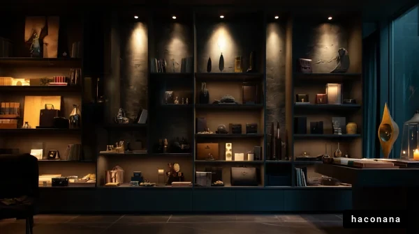 洗練された収納スペース