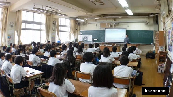 教室での授業風景