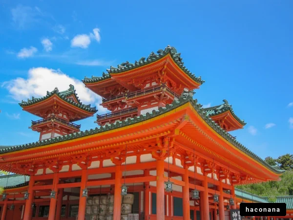 美しい神社の風景