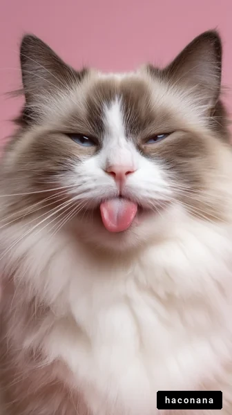 可愛い猫の表情