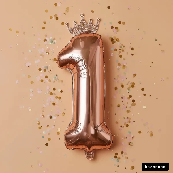 誕生日祝いの風船