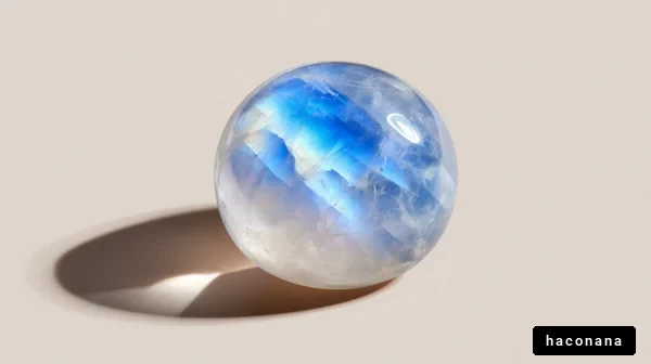 青い玉の美しい輝き