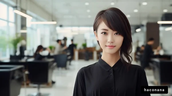 オフィスでのビジネスシーン