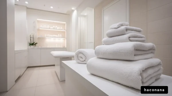 清潔感あふれるバスルーム