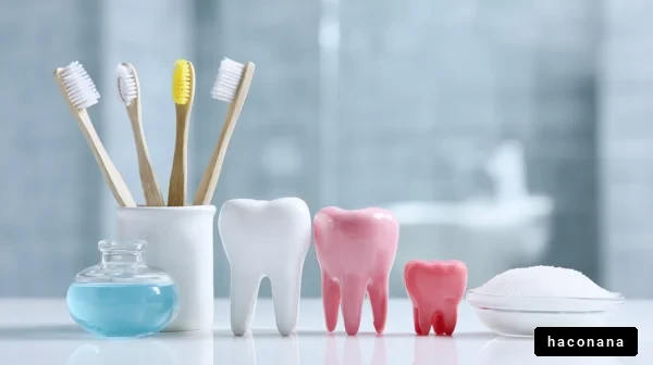 歯磨きと口腔ケアアイテム