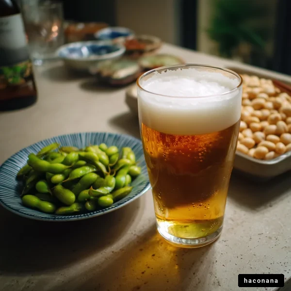 ビールとおつまみのひととき