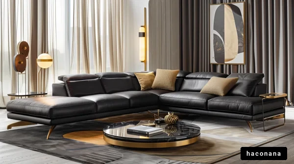 モダンなリビングルームのインテリア