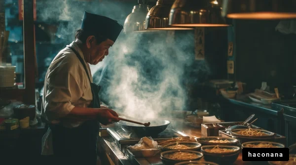 和食の料理風景
