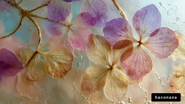 優雅な花のアート